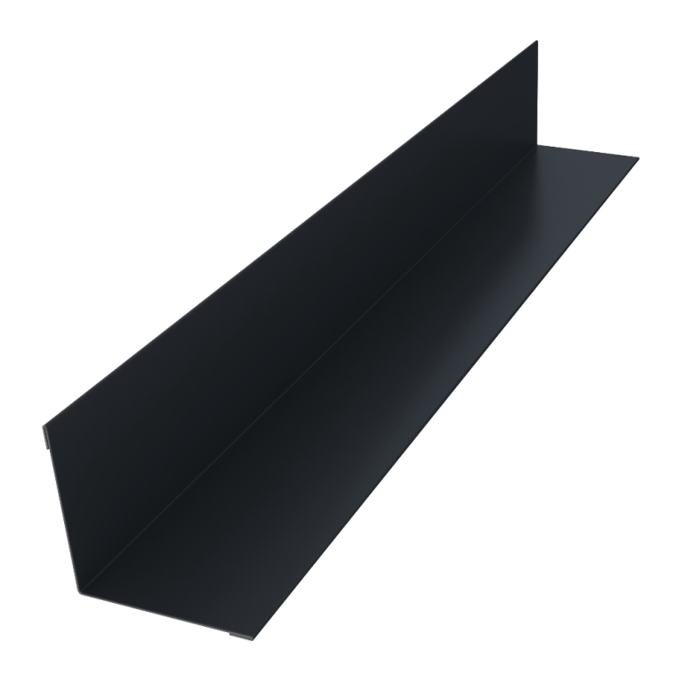 Угол внутренний Dacha ФПЛ 0,45 PE с пленкой RAL 7024 мокрый асфальт (1,25) ШК