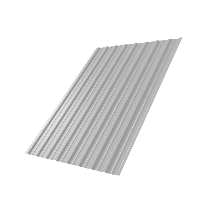 Профнастил С10A 0,45 PE RAL 9003 сигнальный белый