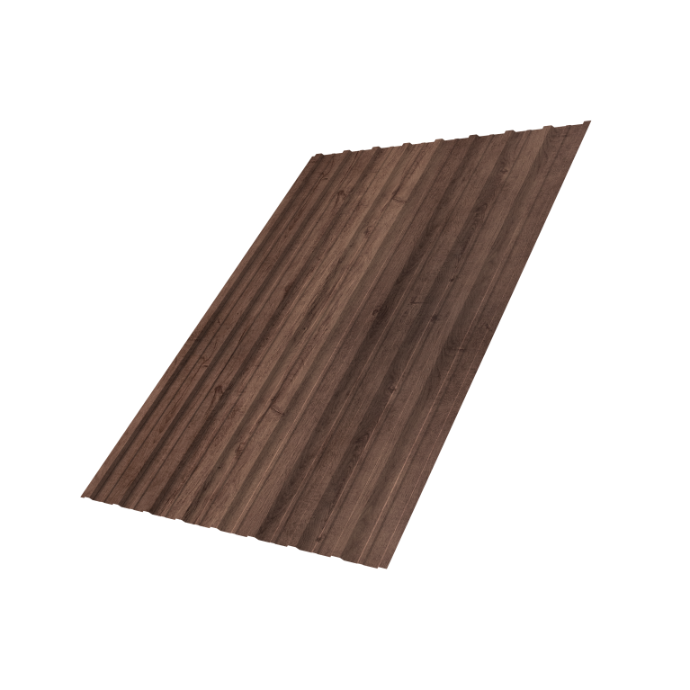 Профнастил С10A 0,45 Print Premium Almond Wood Fresh