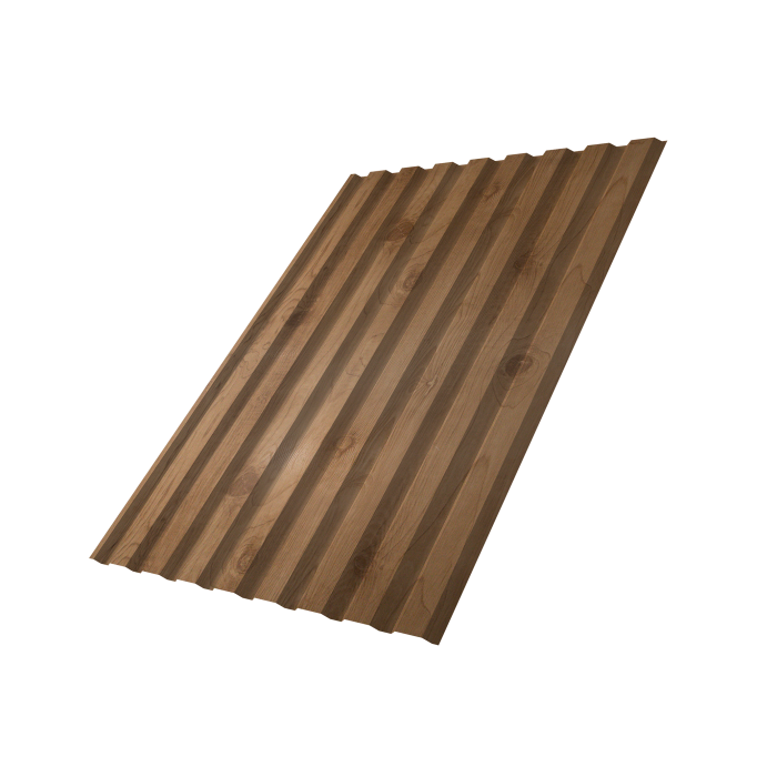 Профнастил С20A 0,45 Print Premium Pine Wood Fresh