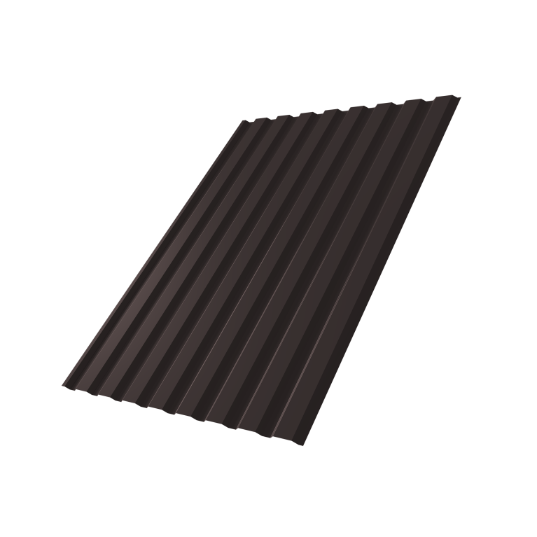 Профнастил С20A 0,5 Velur X RAL 9005 черный