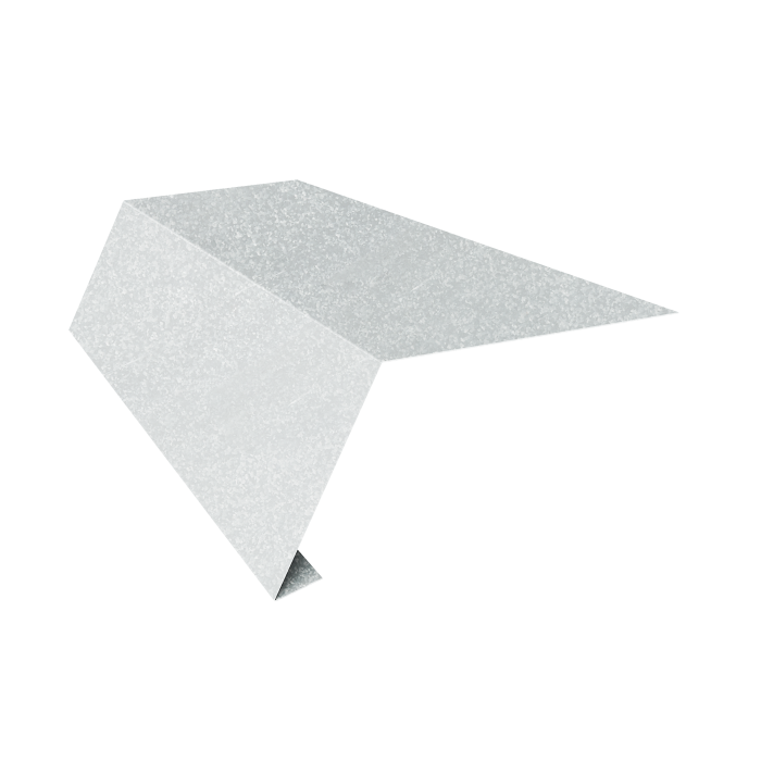 Планка карнизная для мягкой кровли 65х50 Фартук S1 карнизный 0,45 Zn (2м)