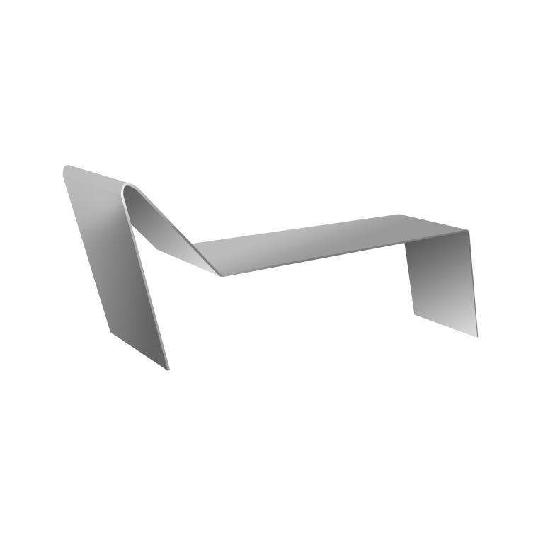 Планка примыкания для мягкой кровли 0,4 PE с пленкой RAL 7004 сигнальный серый (3м)