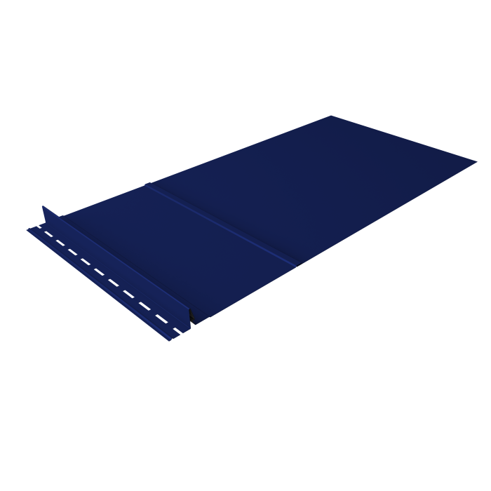 Элемент обхода Кликфальц Pro левый 0,45 PE RAL 5002 ультрамариново-синий