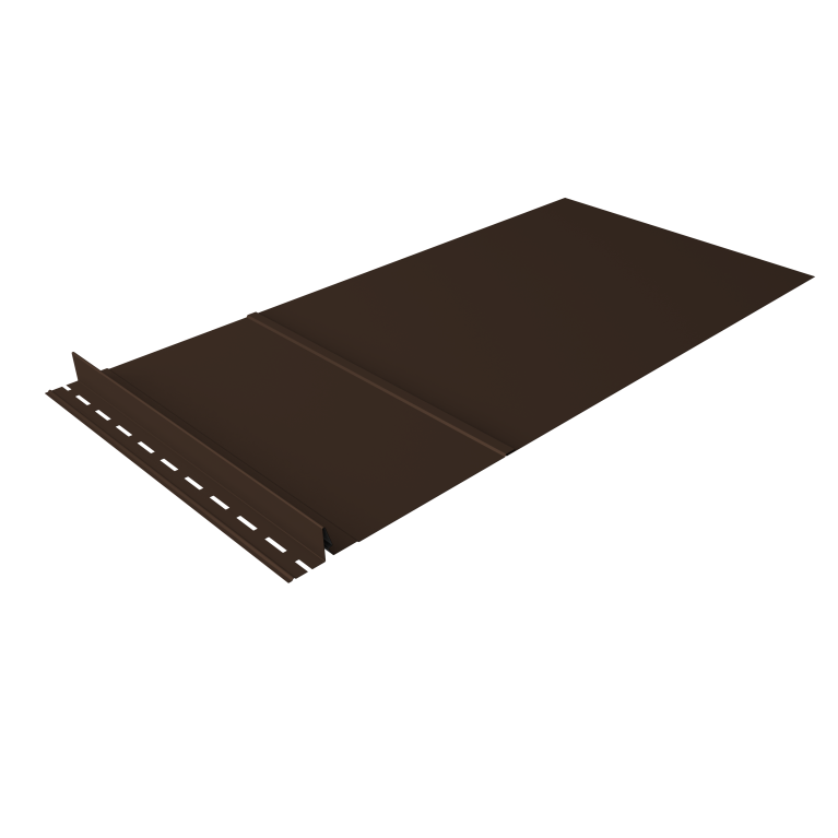 Элемент обхода Кликфальц Pro левый 0,5 PurPro Matt 275 RAL 8017 шоколад