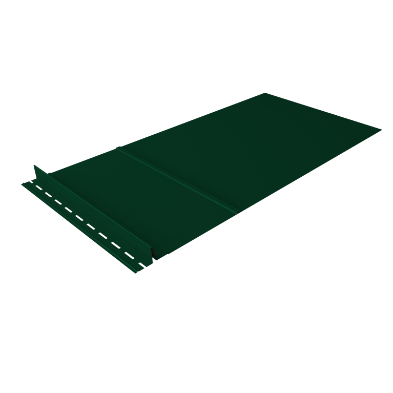 Элемент обхода Кликфальц Pro левый 0,5 Satin Matt RAL 6005 зеленый мох