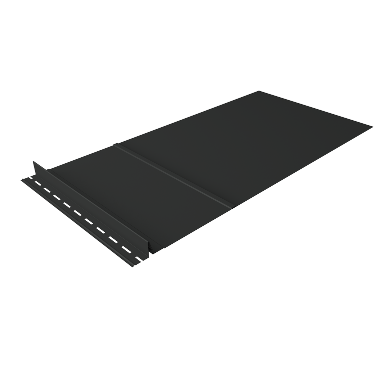 Элемент обхода Кликфальц Pro левый 0,5 Satin Matt TX RAL 7016 антрацитово-серый