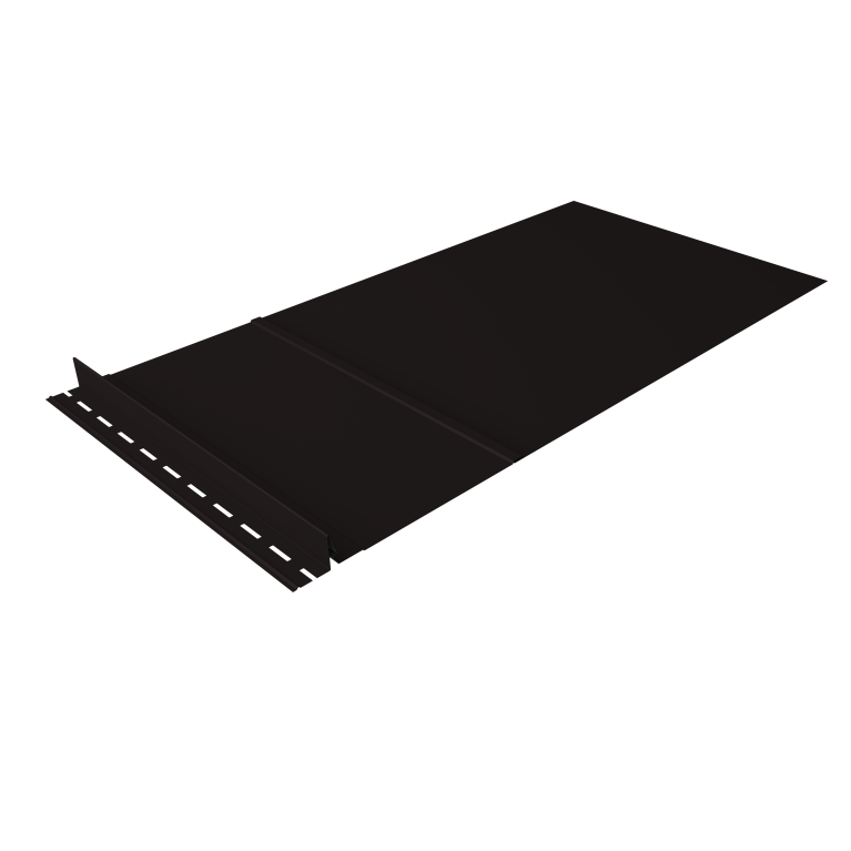 Элемент обхода Кликфальц Pro левый 0,5 Satin Matt TX RAL 9005 черный