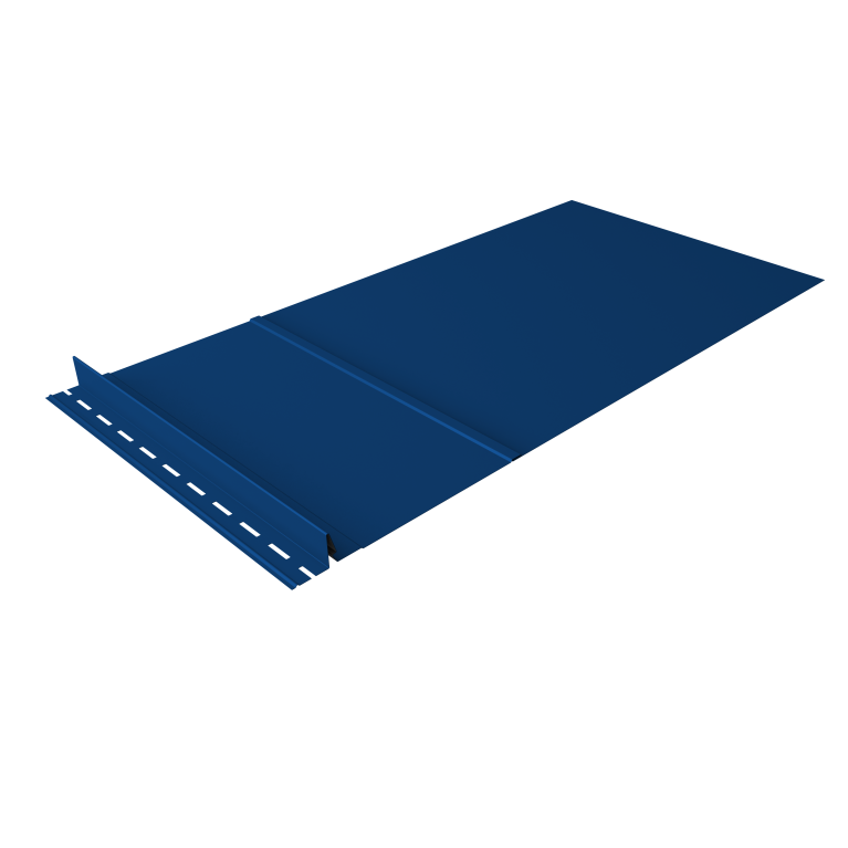 Элемент обхода Кликфальц Pro левый 0,5 Satin RAL 5005 сигнальный синий