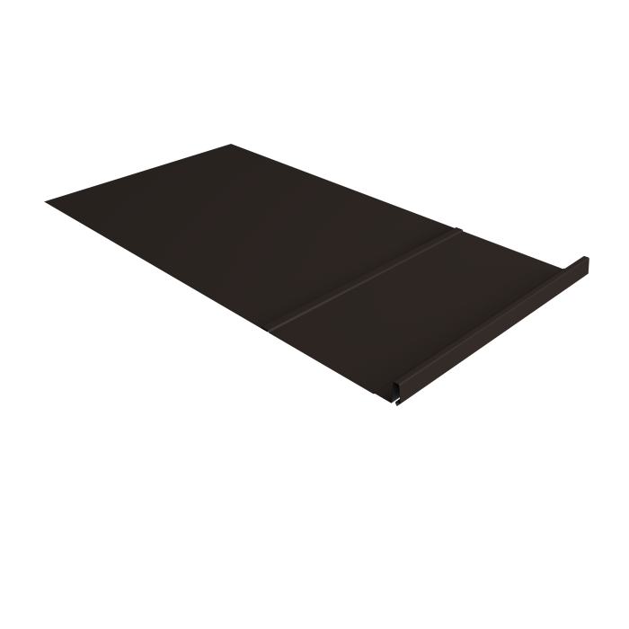 Элемент обхода Кликфальц Pro правый 0,5 Satin Matt TX RR 32 темно-коричневый