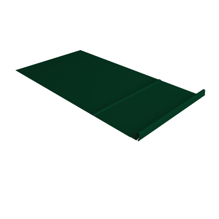 Элемент обхода Кликфальц Pro правый 0,5 Satin RAL 6005 зеленый мох