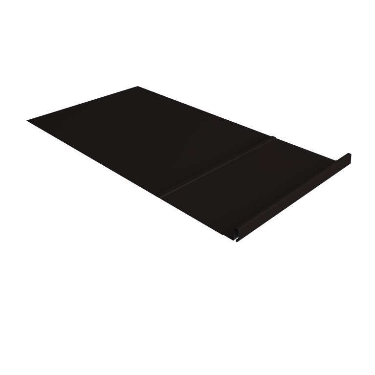 Элемент обхода Кликфальц Pro правый 0,5 Satin RAL 9005 черный