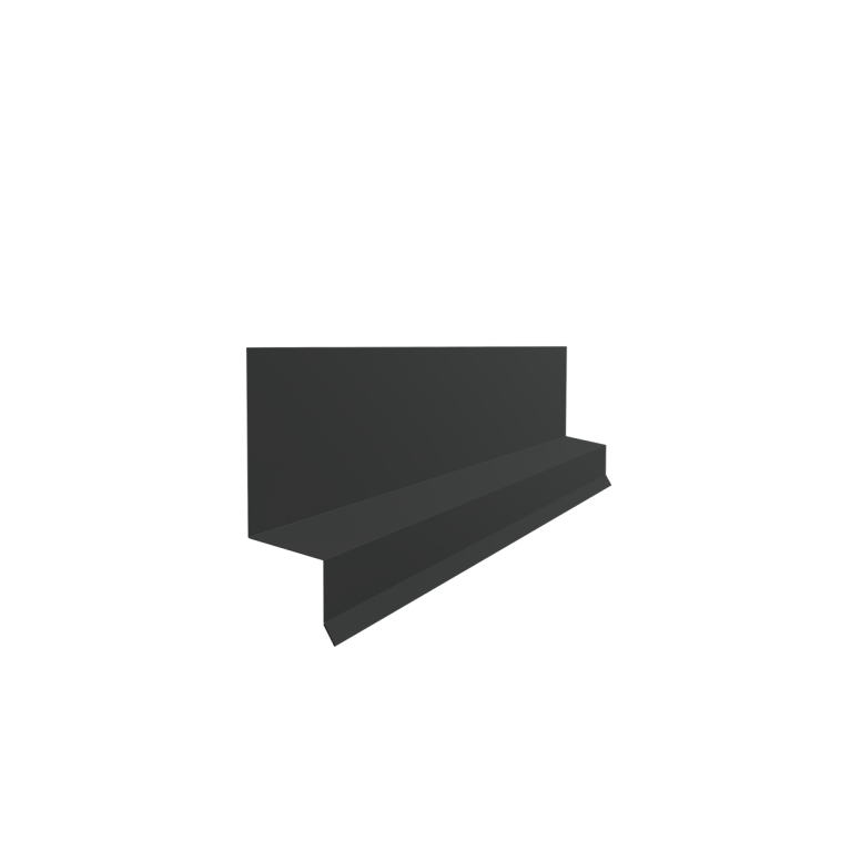 Отлив верхний фальц 0,45 PE-Double с пленкой RAL 7016 антрацитово-серый (3м)