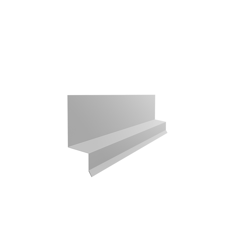 Отлив верхний фальц 0,5 PE с пленкой RAL 7004 сигнальный серый (3м)