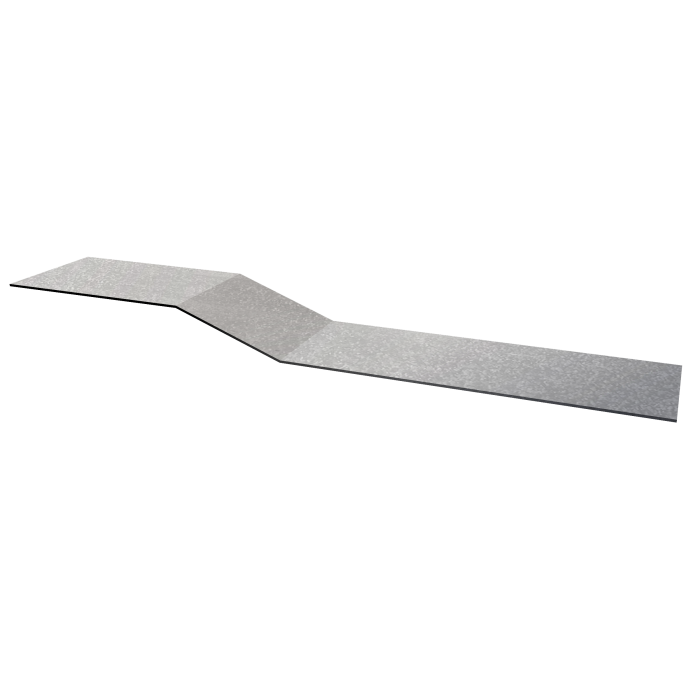 Планка крепежная фальц 0,55 Zn (2м)