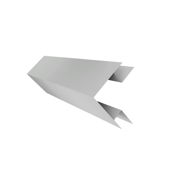 Угол внешний сложный фальц 0,45 Drap TX RAL 7047 телегрей 4 (3м)