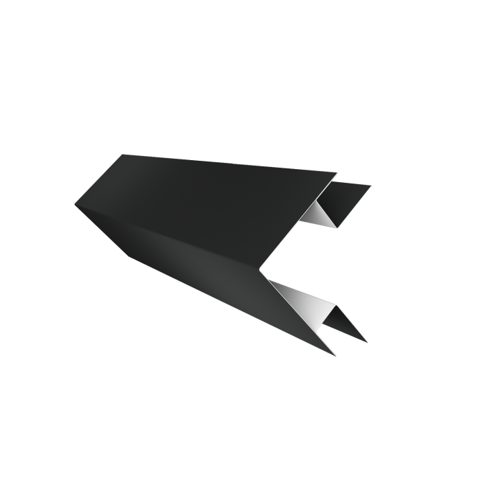 Угол внешний сложный фальц 0,5 Drap RAL 7016 антрацитово-серый (2м)