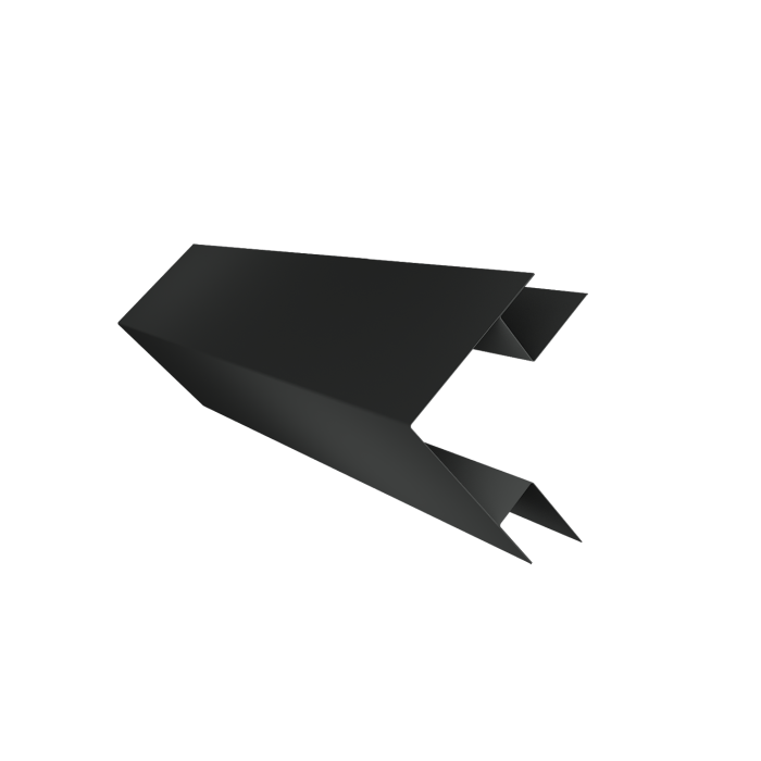 Угол внешний сложный фальц 0,5 Velur X RAL 7016 антрацитово-серый (3м)