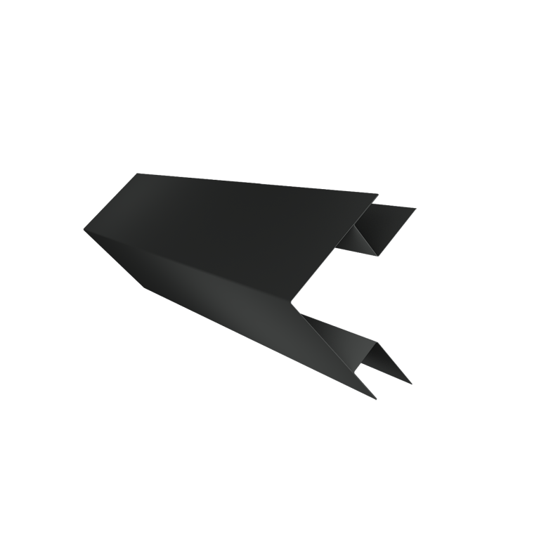 Угол внешний сложный фальц 0,5 Velur X RAL 7016 антрацитово-серый (3м)