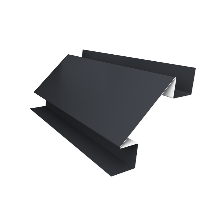 Угол внутренний сложный фальц 0,45 Drap TR RAL 7024 мокрый асфальт (2м)