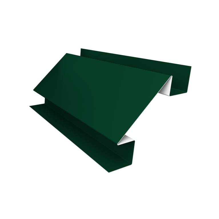 Угол внутренний сложный фальц 0,45 Drap TX RAL 6005 зеленый мох (2м)