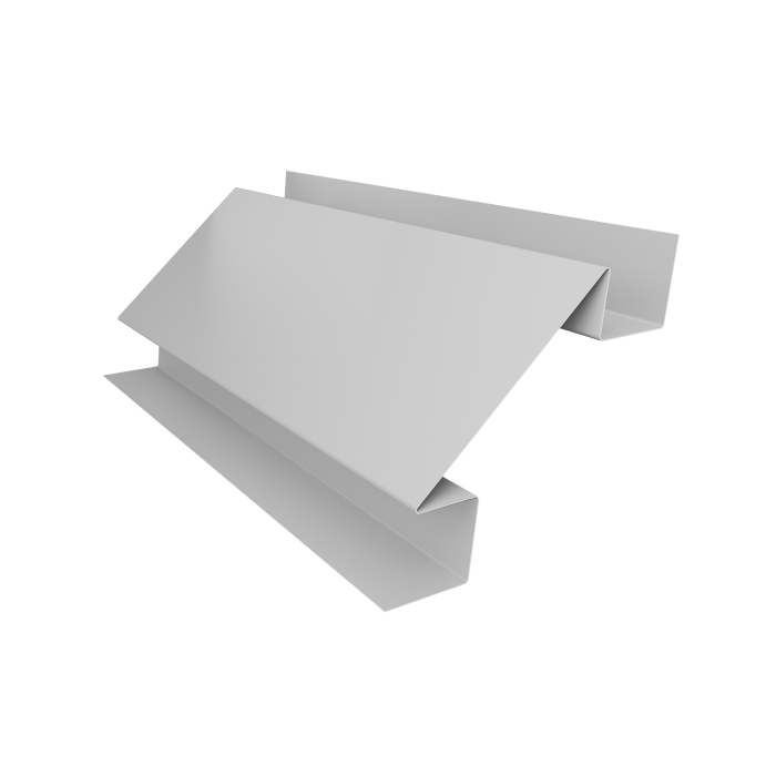 Угол внутренний сложный фальц 0,45 Drap TX RAL 7047 телегрей 4 (2м)