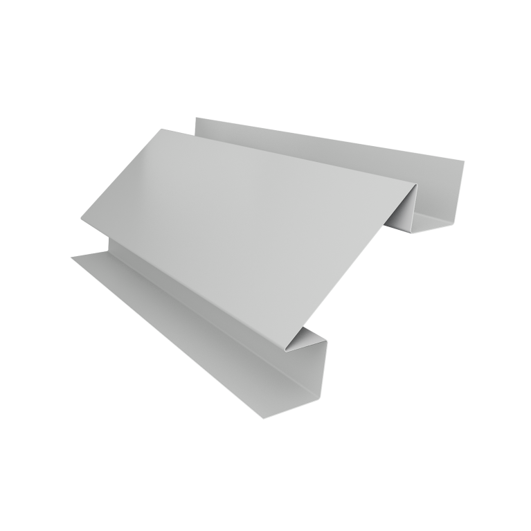 Угол внутренний сложный фальц 0,45 Drap TX RAL 7047 телегрей 4 (2м)