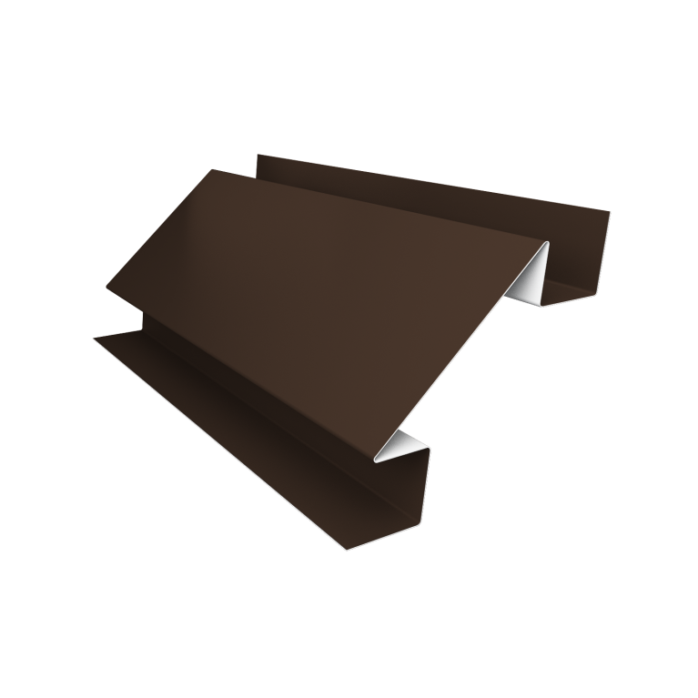 Угол внутренний сложный фальц 0,5 Drap RAL 8017 шоколад (2м)