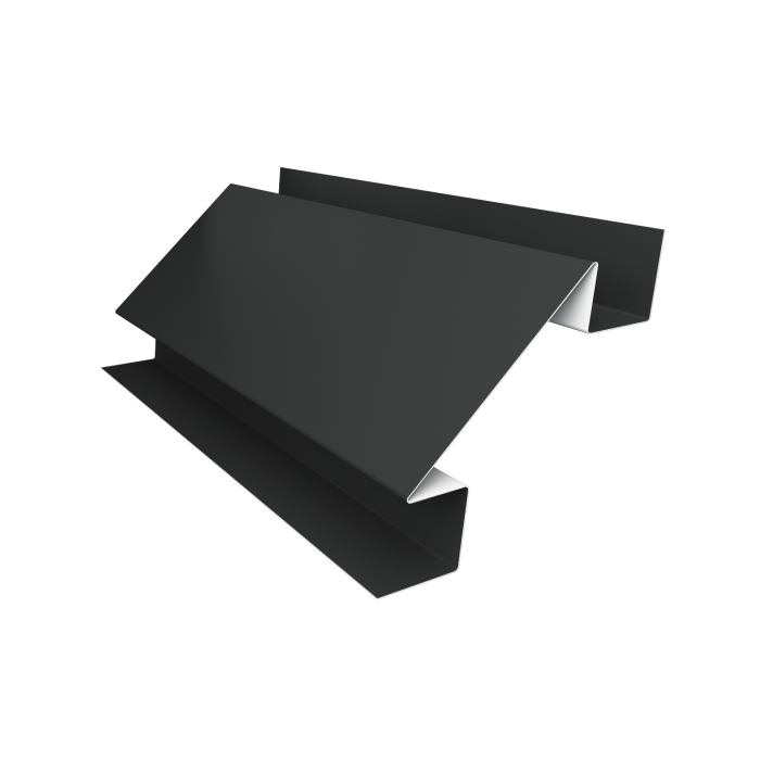 Угол внутренний сложный фальц 0,5 Drap TX RAL 7016 антрацитово-серый (2м)