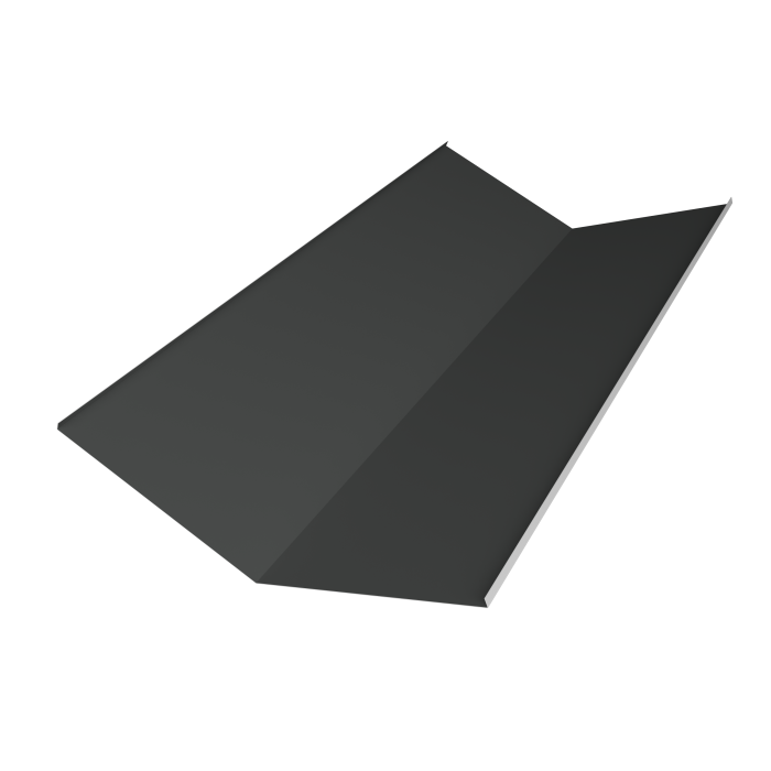 Планка ендовы нижней 300х300 0,5 Satin Matt TX RAL 7016 антрацитово-серый (3м)