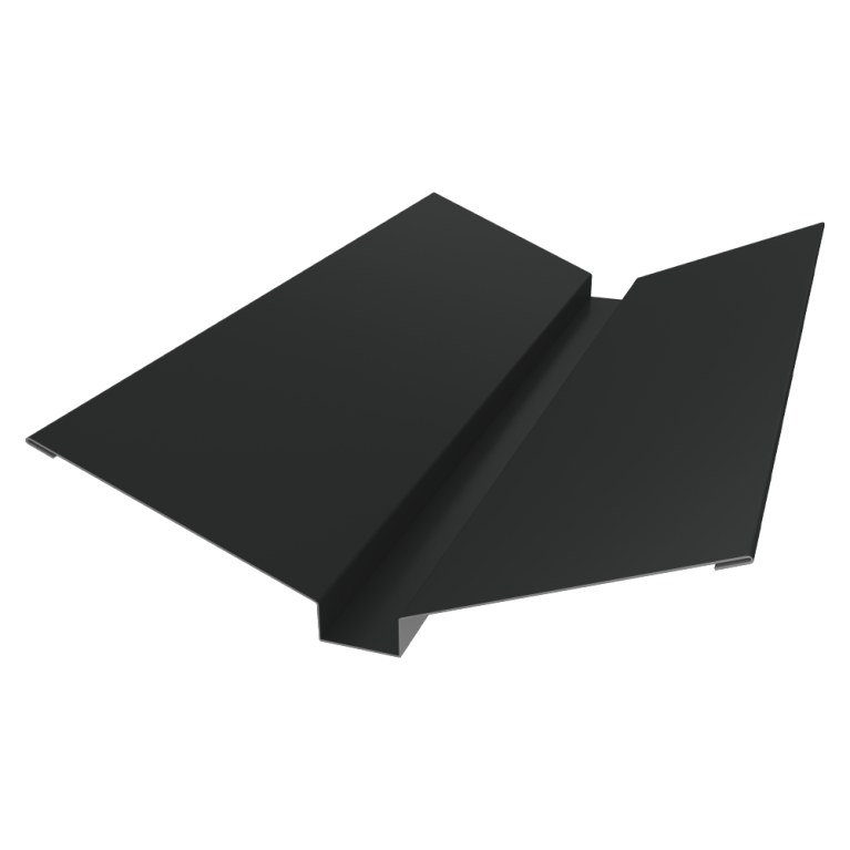 Планка ендовы верхней 115х30х115 0,5 Satin Matt TX RAL 7016 антрацитово-серый (2м)