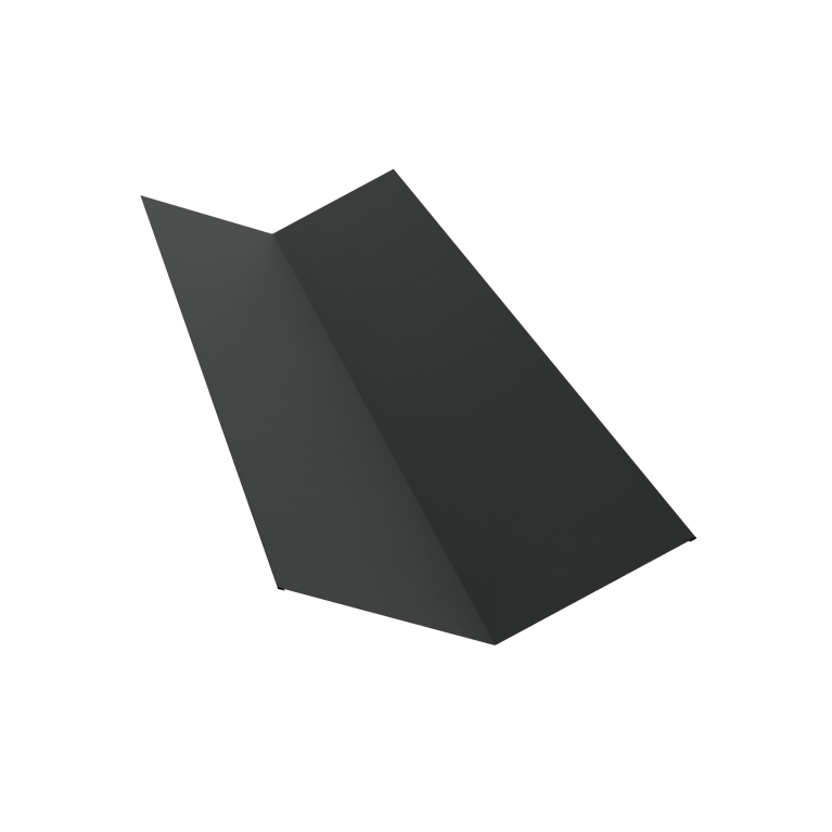 Планка ендовы верхней 145х145 0,5 PurPro Matt 275 RAL 7016 антрацитово-серый (2м)