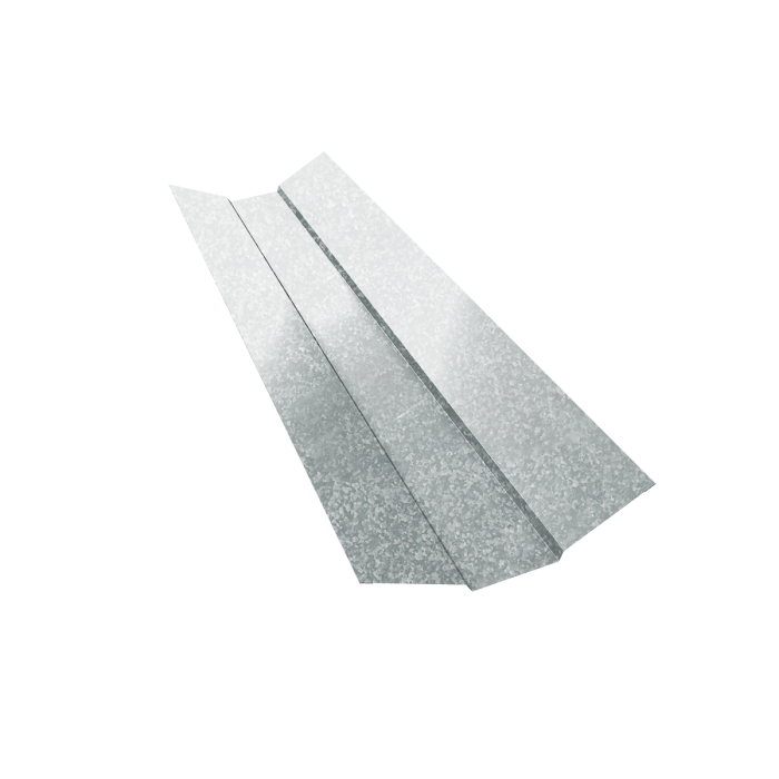 Планка ендовы верхней 95х80х95 0,7 Zn (2м)