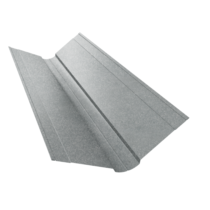 Планка ендовы верхней фигурной 150x150 0,4 Zn (2м)