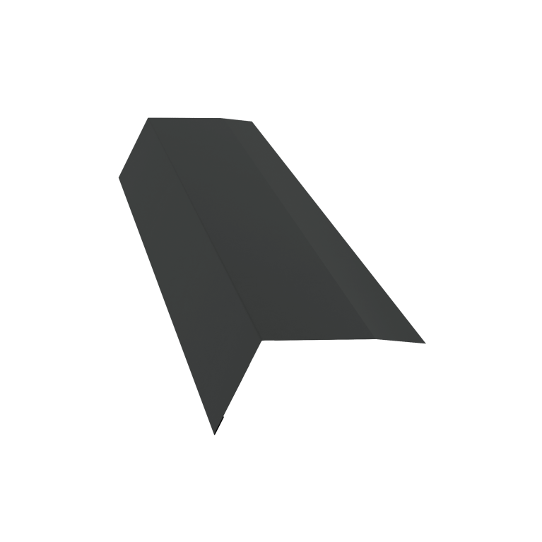 Планка карнизная 100х65 0,45 PE-Double с пленкой RAL 7016 антрацитово-серый (3м)