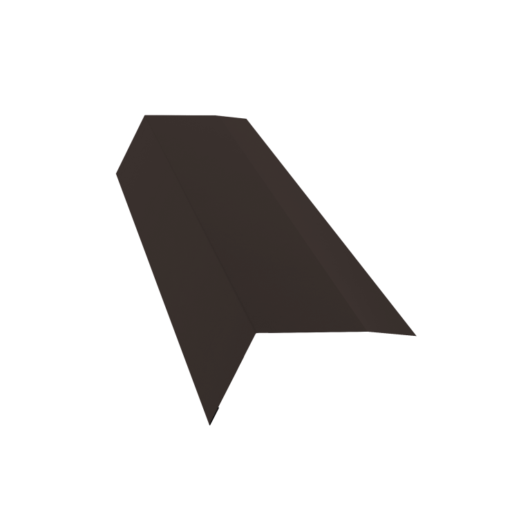 Планка карнизная 100х65 0,5 Satin Matt TX RR 32 темно-коричневый (2м)