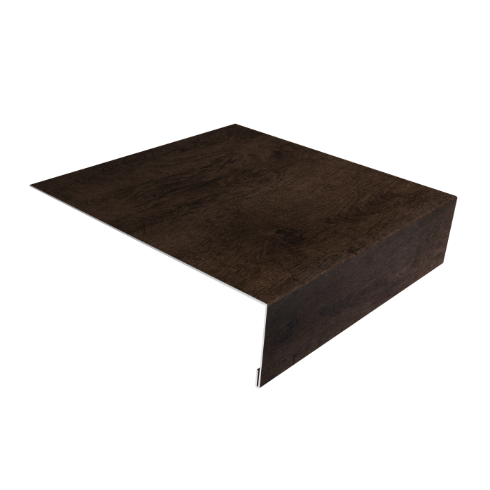 Планка лобовая/околооконная простая 190х50 0,45 Print-Double Premium Antique Wood (2м)