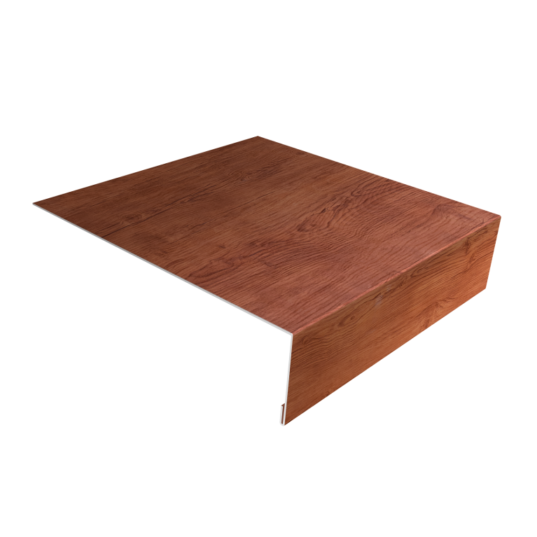 Планка лобовая/околооконная простая 190х50 0,45 Print Premium Rowan Wood Intense FTC (2м)