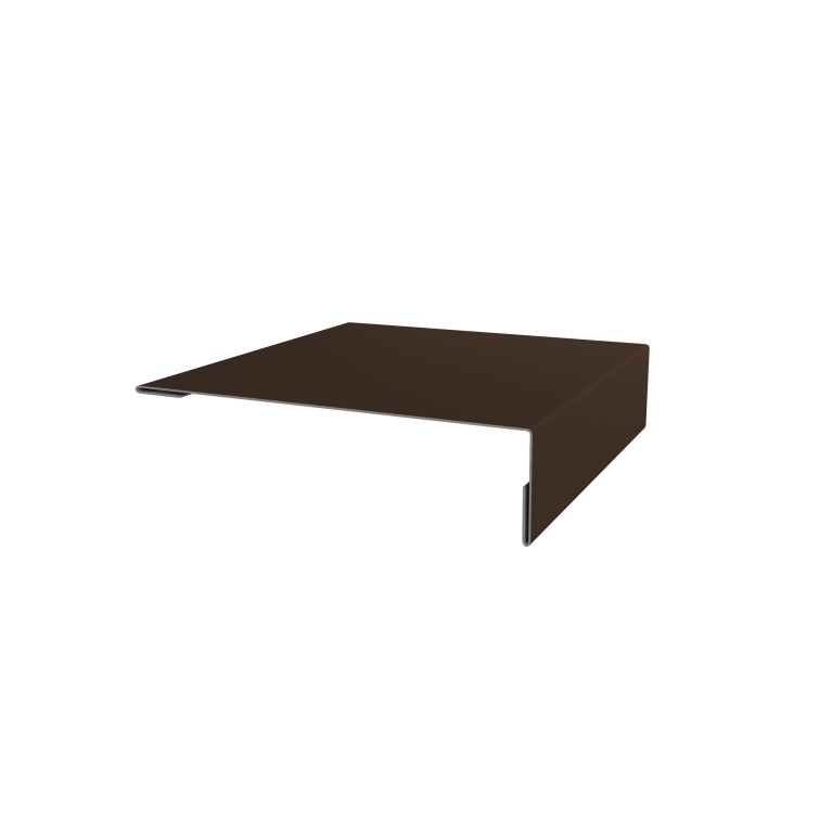 Планка мансардная 0,5 Satin Matt RAL 8017 шоколад (2м)