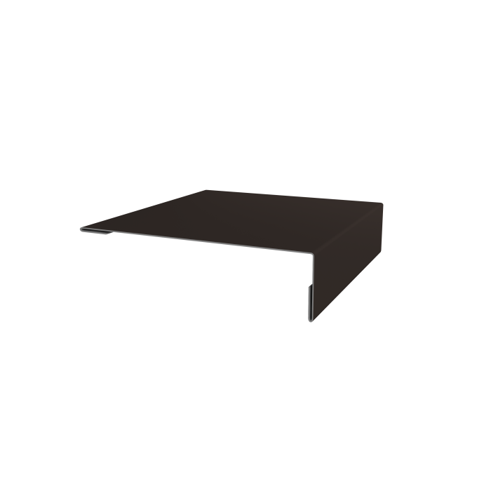 Планка мансардная 0,5 Satin Matt TX RR 32 темно-коричневый (2м)