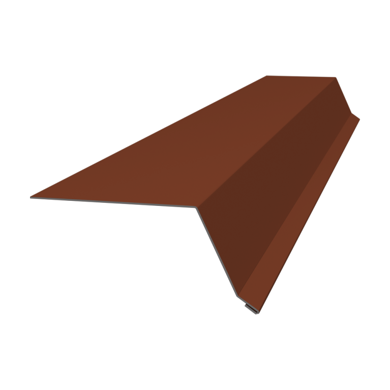 Планка капельник 100х55 0,5 Velur X RAL 8004 терракота (3м)