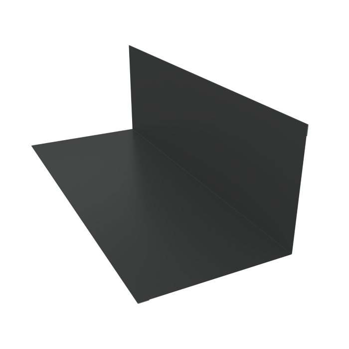 Планка примыкания 130х160мм 0,5 Drap TX RAL 7016 антрацитово-серый (2м)