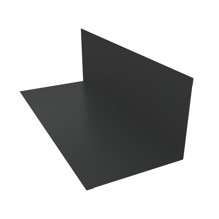 Планка примыкания 130х160мм 0,5 Satin Matt RAL 7016 антрацитово-серый (3м)