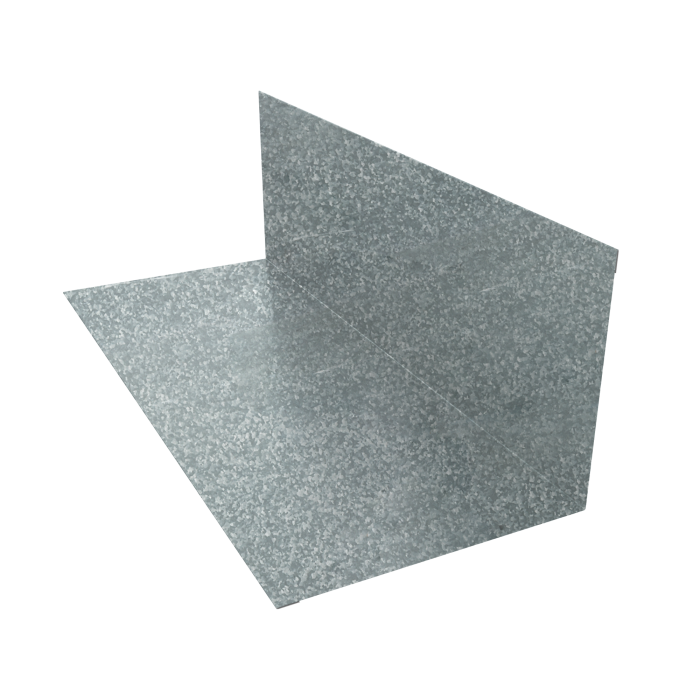 Планка примыкания 130х160мм 0,5 Zn (2м)