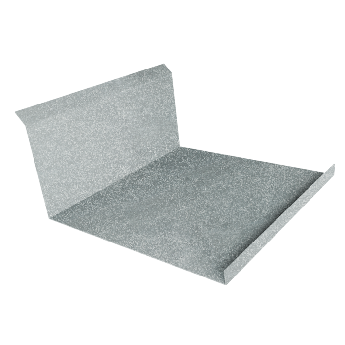 Планка примыкания нижняя 20х122х260х15 0,55 Zn (3м)