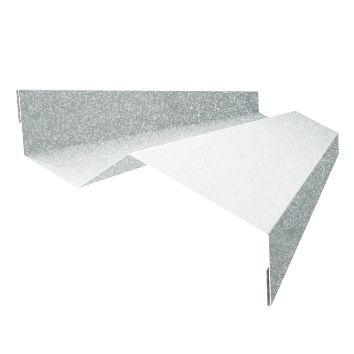 Планка примыкания внакладку 25х17х35х17 0,7 Zn (2м)