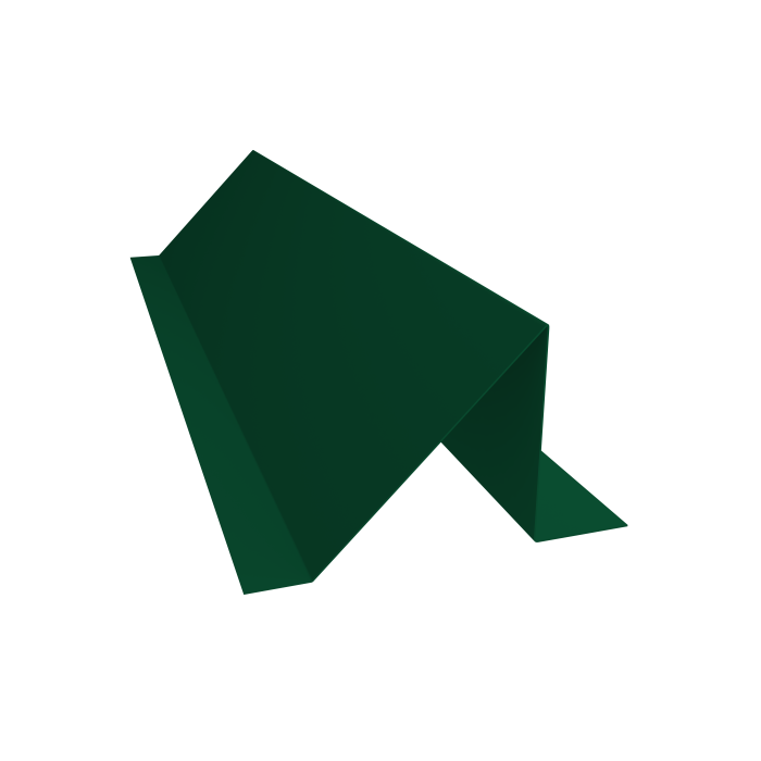 Планка снегозадержания 0,45 PE-Double с пленкой RAL 6005 зеленый мох (2м)