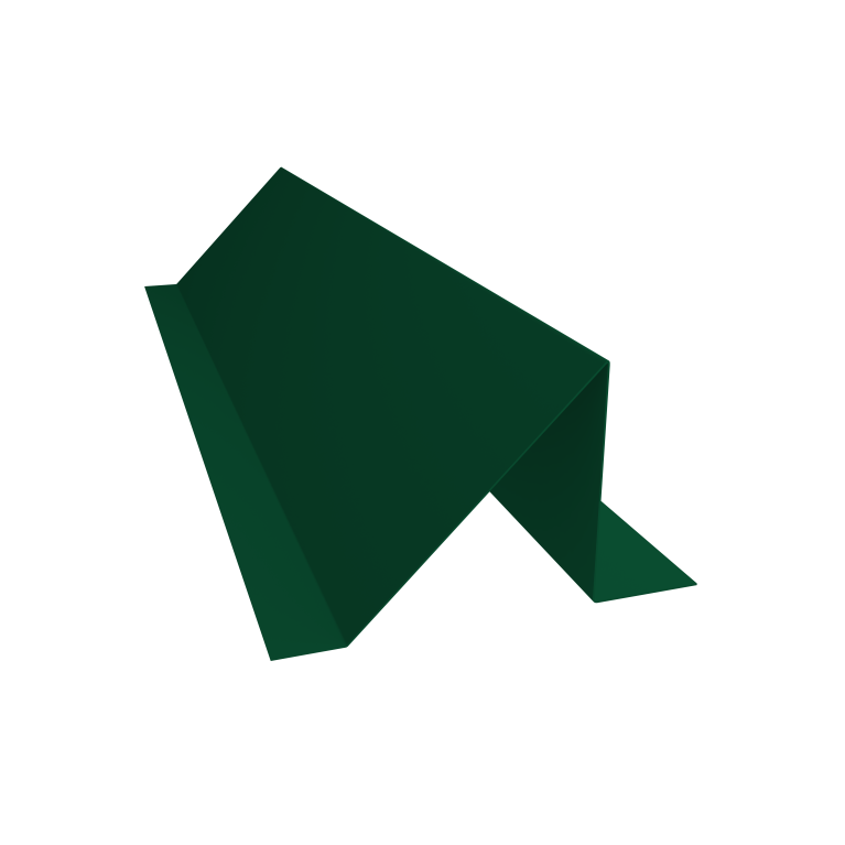 Планка снегозадержания 0,45 PE-Double с пленкой RAL 6005 зеленый мох (2м)