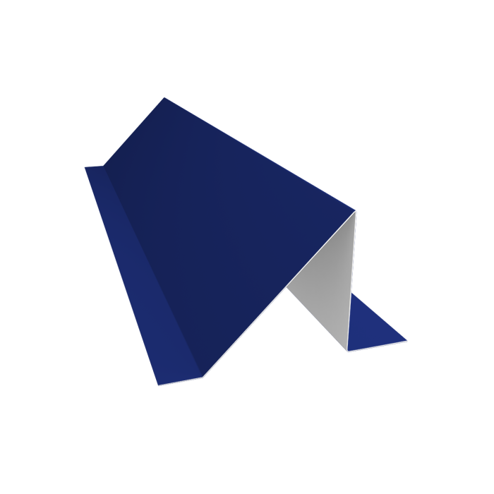 Планка снегозадержания 0,45 PE с пленкой RAL 5002 ультрамариново-синий (3м)