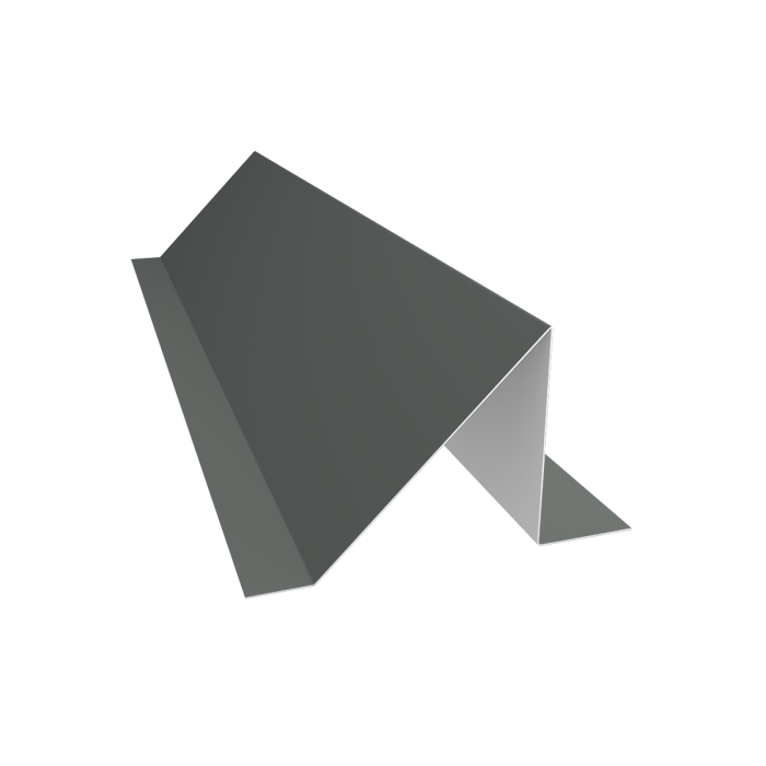 Планка снегозадержания 0,45 PE с пленкой RAL 7005 мышино-серый (3м)